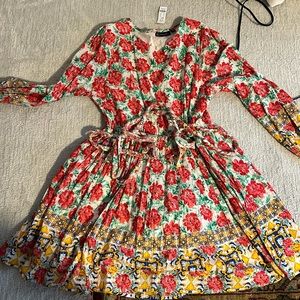 NWT NY&Co Amalfi coast patterned cotton dress size XXL.